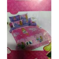 ราคา TOTO ชุดผ้าปูที่นอนครบเซ็ต ลายบาร์บี้ ดิสนีย์ 5-1/2 ฟุต ผ้าปูที่นอนจากฝ้าย Combed Cotton 40% และโพลีเอสเตอร์ 60% ผ้านวมเย็บติด ปลอกหมอน 2 ชิ้น และปลอกหมอนข้าง 1 ชิ้น (1731464021201815310)