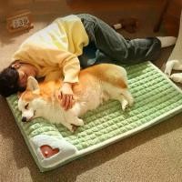 ราคา เตียงสัตว์เลี้ยง, สำหรับสุนัขและแมว, เบาะผ้าฝ้าย, เตียงนอน, บ้านสุนัขขนาดใหญ่, ซักได้ (1730368687012285036)