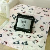 ราคา COD หลับสบายจนไม่อยากตื่น หมอนผ้าห่ม My Melody X Kuromi มาใหม่ ขนาดหมอน 45×45 cm ผ้าห่มขนาด 100×150 cm (1732306816521701725)