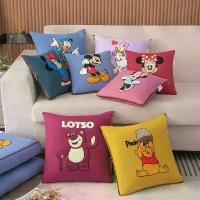 ราคา หมอนอิงหมีพูห์ เบาะ หมีสตรอเบอร์รี่ หมอนผ้าห่ม เบาะรถยนต์ หมอนงีบหลับสำนักงาน 2-in-1 เบาะโซฟา ดีไซน์ Winnie the Pooh (1729955122297211686)