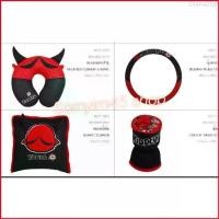 ราคา Diana100 ผ้าตาข่าย/หมอนรองคอตัวยู/หุ้มพวงมาลัยรถยนต์/หมอนผ้าห่ม#หุ้มเกียร์ 2 in 1และตามรายละเอียดเพิ่ม#Kid Devil v.07ลิขสิทธิ์แท้ Car รถจักร (1729626817731988008)
