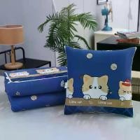 ราคา หมอนผ้าห่ม ขนาด100x150cm ผ้าห่มพับได้ ผ้าห่ม ผ้านวม หมอนผ้าห่มแบบพับเป็นหมอนอิงได้ สามารถพับเก็บได้เป็นระเบียบ (1729571202414512644)