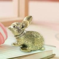 ราคา รูปปั้นกระต่ายโลหะ, ตกแต่งตู้, รูปปั้น, ตกแต่งประติมากรรมสีทอง, เครื่องประดับ, โมเดลบ้าน, โต๊ะ, ทำจากทองเหลือง, รูปแกะสลักกระต่าย (1731800378810074211)