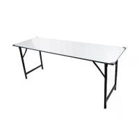 ราคา Vintage โต๊ะหน้าขาว โต๊ะพับ โต๊ะประชุม หน้าขาว60x180x75cm.(6ฟุต) โต๊ะพับอเนกประสงค์ #พร้อมส่ง โต๊ะโรงเรียน (1731187858719804103)