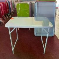 ราคา โต๊ะพับอเนกประสงค์ รุ่นเหล็กหนาพิเศษ โต๊ะพับขายของ โต๊ะพับ3ฟุต ขาสวิง (1729734164753188901)