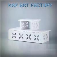 ราคา พร้อมส่งจากไทย โต๊ะหมู่บูชา หิ้งพระตั้งโต๊ะ หมู่3 ชั้นวางพระโมเดิร์น หิ้งพระโมเดิร์นฉลุลาย k10-sh30 (1731429146609812511)