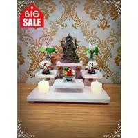 ราคา จัดส่งถึงบ้าน หิ้งพระตั้งโต๊ะ โต๊ะหมู่บูชา หมู่ 5 หน้า 4 หิ้งพระ ทนน้ำ ปลวกไม่กิน หิ้งพระโมเดิร์น ชั้นวางพระ tm02 (1731337981632152941)