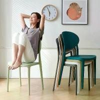 ราคา ROMOSS เก้าอี้พลาสติก เก้าอี้กินข้าวพลาสติกพนักพิง สไตล์โมเดิร์น หลากสีสัน (1731491305293317587)