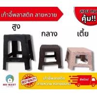ราคา เก้าอี้พลาสติก 3 ไซส์ เก้าอี้ลายหวายทรงสูง เก้าอี้ซักผ้าทรงเตี้ย พร้อมส่ง จัดส่งไว เก็บเงินปลายทาง (1729602447816296519)