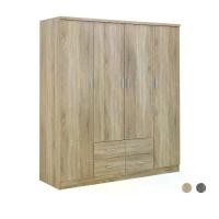 ราคา FURINBOX ตู้เสื้อผ้า 4 บาน พร้อมลิ้นชัก รุ่นโลตัส (1731804575948572728)