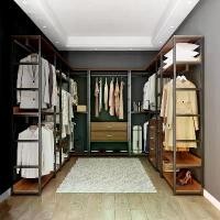 ราคา ราวแขวนเสื้อผ้า DIY โครงเหล็กหนา ตู้เสื้อผ้า ราวแขวนเสื้อ ราวแขวนเสื้อผ้า สไตล์โมเดิร์น ติดตั้งง่าย (1732304083250416627)