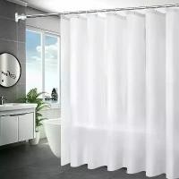 ราคา ม่านอาบน้ำสีทึบ 1 ชิ้น พร้อมรูหัวเข็มขัดโลหะและตะขอพลาสติก เหมาะสำหรับฉากกั้นห้องน้ำ ผ้าม่านแขวน อุปกรณ์ห้องน้ำ ของตกแต่งบ้าน ม่านตกแต่งอเนกประสงค์ เหมาะสำหรับหน้าต่างห้องน้ำ ตู้เสื้อผ้า หน้าต่าง ฯลฯ