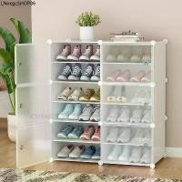 ราคา JoyParty กล่องรองเท้า PVC ชั้นวางรองเท้า พลาสติกแข็ง ตู้วางรองเท้า ตู้เก็บรองเท้า กันน้ำ (1731872811313497572)