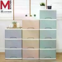 ราคา [พร้อมส่ง] M KIT ลิ้นชักพลาสติก กล่องลิ้นชัก กล่องพลาสติกเก็บของ มีล้อเลื่อน Keyway ตู้ลิ้นชัก ลิ้นชักเก็บของ ลิ้นชักเก็บผ้า ชั้นวางของ กล่องเก็บของ (C1) (1731887297077085967)