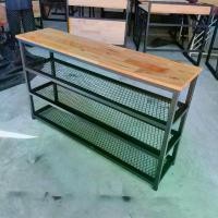 ราคา ชั้นวางรองเท้าโครงเหล็ก 4 ชั้น งานสไตล์ลอฟท์ ชั้นวางของ สามารถนั้งได้ งานแบบสำเร็จ แข็งแรง MT003 (1731686593378551762)