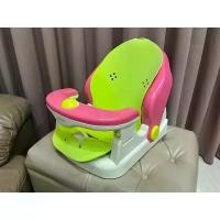 ราคา (1092) Richell ริเชล เก้าอี้อาบน้ำเด็ก เก้าอี้ทานข้าว หัดนั่งเด็กอ่อน ของใช้เด็ก งานตู้ญี่ปุ่น * มือสอง สภาพสวย * ครบชุด (1732054451040586396)