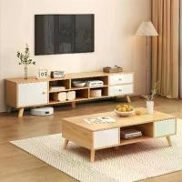 ราคา โต๊ะกลางโซฟา ทรงสี่เหลี่ยม สไตล์โมเดิร์น โต๊ะกลาง วางหน้าโซฟา T17 โต๊ะกลางโซฟาสุดหรูสไตล์มินิมอล สวยหรู มาพร้อมกับชั้นวางของ ผลิตจากไม้เเท้ เเข็งเเรงทนทาน (1731702503894714971)