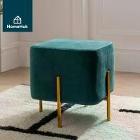 ราคา HomeHuk เก้าอี้สตูล ทรงเหลี่ยม เบาะผ้ากำมะหยี่ สตูลร้านทำเล็บ เก้าอี้กำมะหยี่ เก้าอี้เบาะผ้ากำมะหยี่ เก้าอี้ผ้า เก้าอี้แต่งหน้า เก้าอี้โต๊ะเครื่องแป้ง สตูล สตูลรับแขก เก้าอี้ร้าน (1729544844380769189)