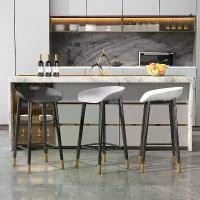 ราคา เก้าอี้บาร์ ขาเหล็กลายไม้ มีที่พักเท้า เก้าอี้บาร์สูง เก้าอี้สตูล เก้าอี้สตู (1729587722964207672)