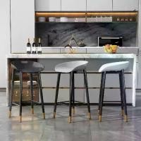 ราคา เก้าอี้บาร์ ขาเหล็กลายไม้ มีที่พักเท้า เก้าอี้บาร์สูง เก้าอี้สตูล เก้าอี้สตู (1729587719417530726)