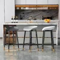 ราคา เก้าอี้บาร์ ขาเหล็กลายไม้ มีที่พักเท้า เก้าอี้บาร์สูง เก้าอี้สตูล เก้าอี้สตู (1729587715873867883)