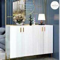 ราคา ตู้เก็บของอเนกประสงค์ ตู้รองเท้า ตู้ครัว ประตูบานพับเปิดด้านหน้ากันฝุ่น วัสดุไม้อย่างดี ดีไซน์เรียบสวยหรู (1731494973343107166)