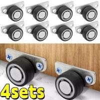 ราคา ลูกล้อยางเงียบ แบบติดด้านข้าง ชุด 1/2/4 ชุด เหมาะสำหรับเฟอร์นิเจอร์ ตู้ครัว และล้อเท้าโต๊ะ ลูกล้อสำหรับลิ้นชัก (1731628742342837760)