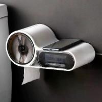 ราคา กล่องทิชชู่กระดาษชำระ, ติดผนัง, ดีไซน์สร้างสรรค์, กันน้ำ, กล่องเก็บกระดาษ, ที่วางโทรศัพท์, สำหรับห้องน้ำ (1730279530334488614)