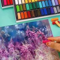 ราคา JASON ART PROFESSIONAL Artists Soft Pastel สีชอล์คพาสเทล เกรดอาร์ทติส สีชอล์ค สีพาสเทล สีฝุ่น by RUJI Official บล็อกบัสเตอร์ (1731861929647047953)