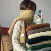 ราคา ผ้าพันคอ ผ้าพันคอสไตล์เกาหลี ็H.modmi -ผ้าพันคอไหมพรมเกาหลีใช้ได้ทั้งชาย-หญิง แฟชั่นกันหนาว (1731897242921109102)