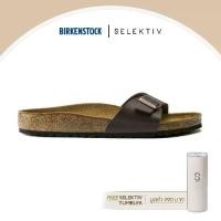 ราคา BIRKENSTOCK รองเท้าผู้หญิง รุ่น Madrid สี dark brown (1732298212663397083)