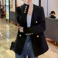 ราคา 【SALE】อก38-42 สูทแฟชั่น สูทผู้หญิง กระดุมทองหัวสิงห์ เสื้อสูทสาวอวบ สูท เสื้อสูท เสื้อสูทผู้หญิง สูทไซส์ใหญ่ (1731569444914038768)