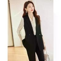 ราคา เสื้อกั๊กสูท, สูทผู้หญิง, ฤดูใบไม้ผลิและฤดูใบไม้ร่วง 2024 มาใหม่, สไตล์คาร์ดิแกน, การเดินทางเพื่อธุรกิจมืออาชีพ, เสื้อคาร์ดิแกนผู้หญิง, สูทสองชิ้น (1730854769212033780)