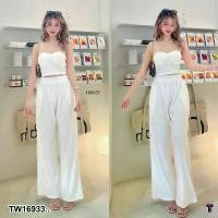 ราคา Garden Clothes ชุดเซ็ท SET 2 ชิ้น เสื้อเกาะอก + กางเกงขายาว .. (1732225630285630143)