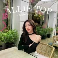 ราคา LC.ladiesclothess #LC188 ALLIE TOP เสื้อครอป เสื้อคล้องคอ เสื้อเปิดไหล่ (1731702632011105980)