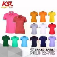 ราคา GRAND SPORT เสื้อโปโลผู้หญิง แกรนด์สปอร์ต คอปก รุ่น 12-785 สีฟ้า/ชมพู/กรมท่า/เหลือง/เขียว/ขาว/ม่วง/แดง/ส้ม !!! (1731806793200469103)