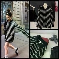 ราคา tantanaa_studio :black poloเสื้อโปโลลายทาง ทรงโอเวอร์ไซส์ คําแนะนําการขายที่ร้อนแรงในเดือนนี้ คลุม ทวิต Clothing Shirt Women คอปก ผู้หญิง Girl cardigan outfit wrap tops เสลด (1731500630165588485)