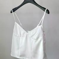 ราคา เสื้อสายเดี่ยว TC สีขาว ผ้าซาติน (1731875490305378319)