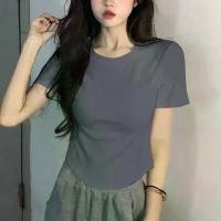 ราคา เสื้อครอปคอเหลี่ยม เสื้อคอเหลี่ยม เสื้อสายเดี่ยว ใส่ได้ทุกเทศกาล (1729692629637237259)