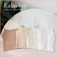 ราคา Breedslovetroutshop สินค้าเฉพาะจุด Jilalin.bkkLalin top เสื้อสายเดี่ยว เสื้อสายเดี่ยวแต่งสายสปาเก็ตตี้ เสื้อสายเดี่ยวสีพื้น เสื้อสายสปา เสื้อกล้าม (1729731019791633256)