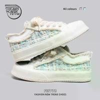 ราคา รองเท้าผ้าใบผู้หญิง Feiyue ดีไซน์ใหม่ สไตล์ลำลองย้อนยุคและอเนกประสงค์ รองเท้าผ้าใบลำลอง สีขาว สไตล์ Ins สินค้าล้างสต๊อก [COD] (1731855080362706069)