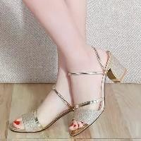 ราคา รองเท้าส้นสูงผู้หญิง สไตล์เกาหลี รองเท้าแตะเปิดนิ้วเท้า ปลา โยคะ (1731304473829803019)