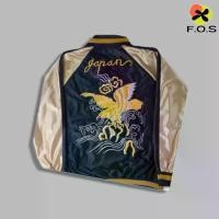 ราคา 【SALE】เสื้อแจ็กเก็ต ลายนกอินทรีย์ Sukajan Murayama สีทอง (1731846706179900929)