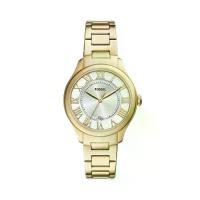 ราคา Fossil นาฬิกา Gilmore Three-Hand Date Gold-Tone Stainless Steel Watch ES5395 นาฬิกาข้อมือผู้หญิง (1731656605045196563)