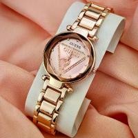 ราคา นาฬิกาควอทซ์สแตนเลส แฟชั่นลำลองหรูหรา สำหรับผู้หญิง แบรนด์ Guess Jam Tangan Wanita นาฬิกา ข้อมือ สวยๆ (1732212597049232051)
