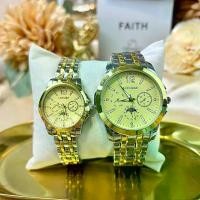 ราคา นาฬิกา SETคู่ หญิงชาย สายสลับสี (1729594705632791127)