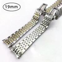 ราคา นาฬิกา อุปกรณ์เสริมสำหรับ TISSOT 1853 T006 T41 Lelock สายนาฬิกา สายเหล็ก สายสแตนเลส 1853T006 ทอง โรสโกลด์ 19mm นาฬิกา (1730194877117598046)