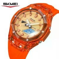 ราคา นาฬิกาข้อมือผู้ชาย, SKMEI, อิเล็กทรอนิกส์, วงกลม, แฟชั่น, กีฬา, จับเวลา, ตั้งปลุก, นาฬิกาดิจิตอล, กันน้ำ, นาฬิกาปลุก 5 นาฬิกา, 2411 (1732226340068821521)