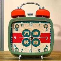 ราคา นาฬิกาปลุก ดีไซน์ย้อนยุคแบบเก่าเรียบง่าย สำหรับนักเรียน ปริมาณมาก เวลาโทรฉุกเฉิน เหมาะสำหรับห้องนอนหอพัก เงียบ มีไฟกลางคืน นาฬิกาตั้งโต๊ะ [รายการถอนเงินน่ารัก] นาฬิกา แขวน ผนัง ส (1731582717535749705)
