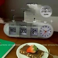 ราคา mini project | นาฬิกา analog&flip clock พร้อมส่ง สินค้าดี Alarm แขวน นาฬิกาแขวน (1731779792659319061)
